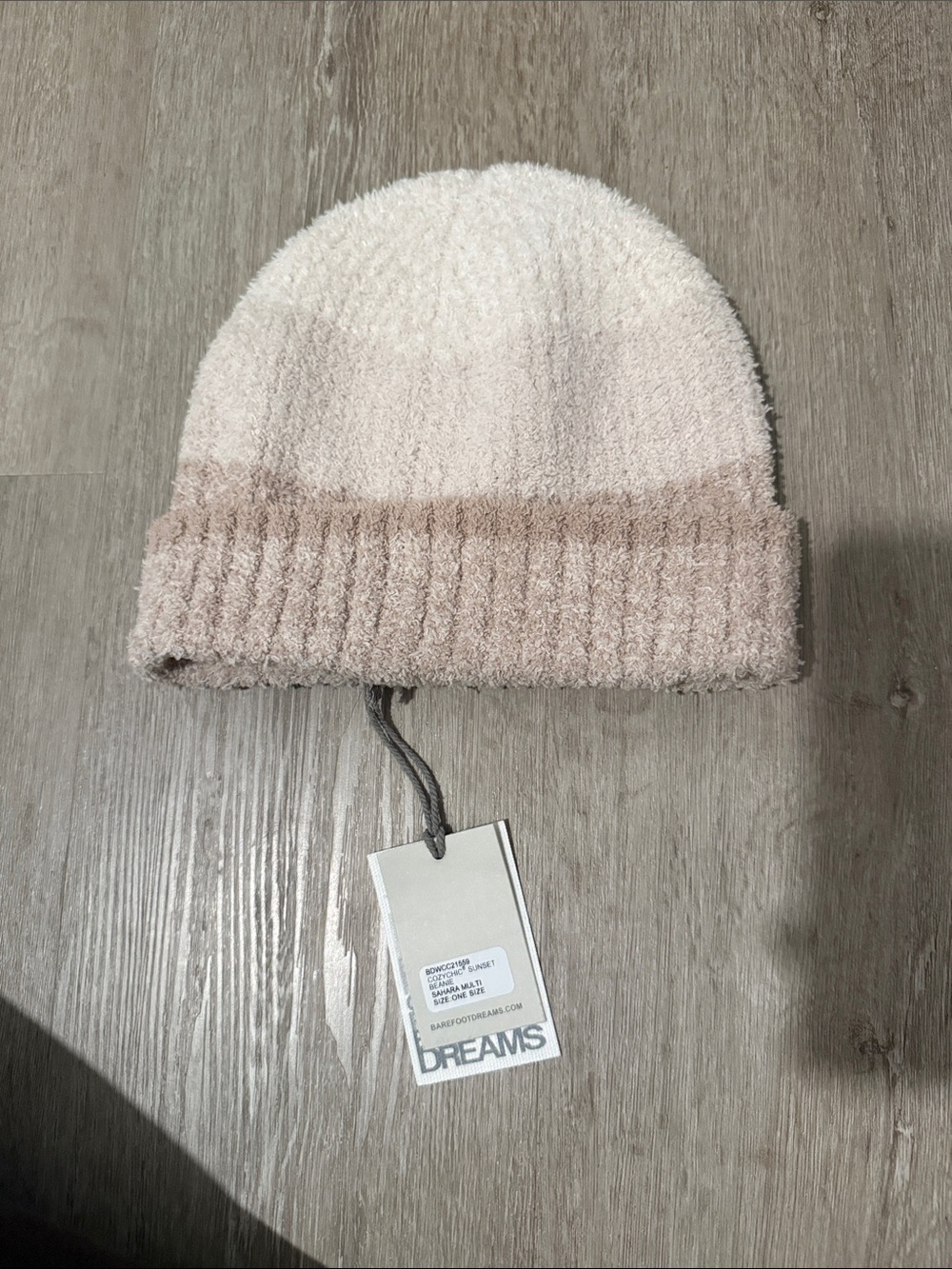 Soft Two-Tone Barefoot Dreams Beanie